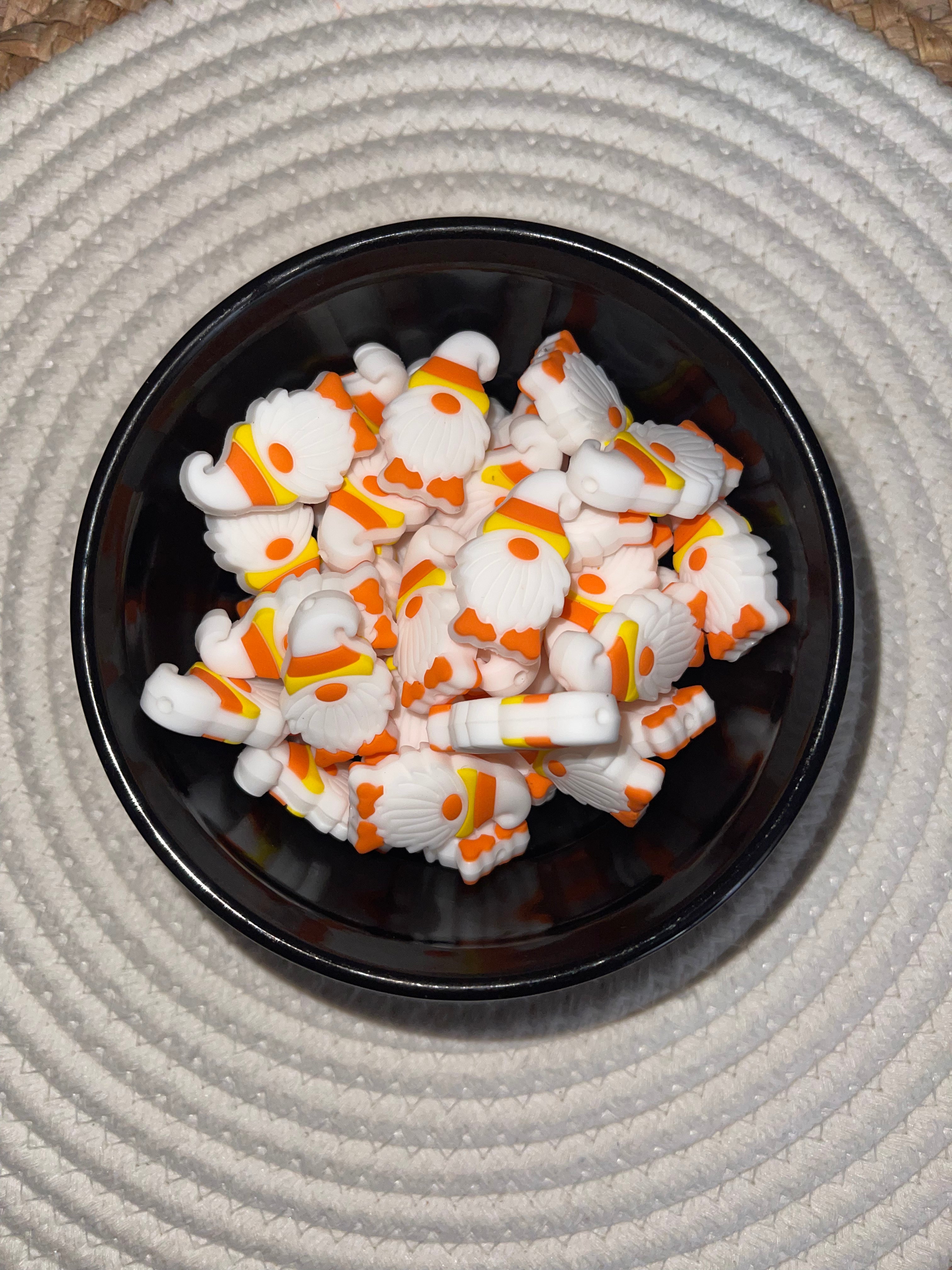 Halloween Candy Corn Gnomes (Glow in the dark)