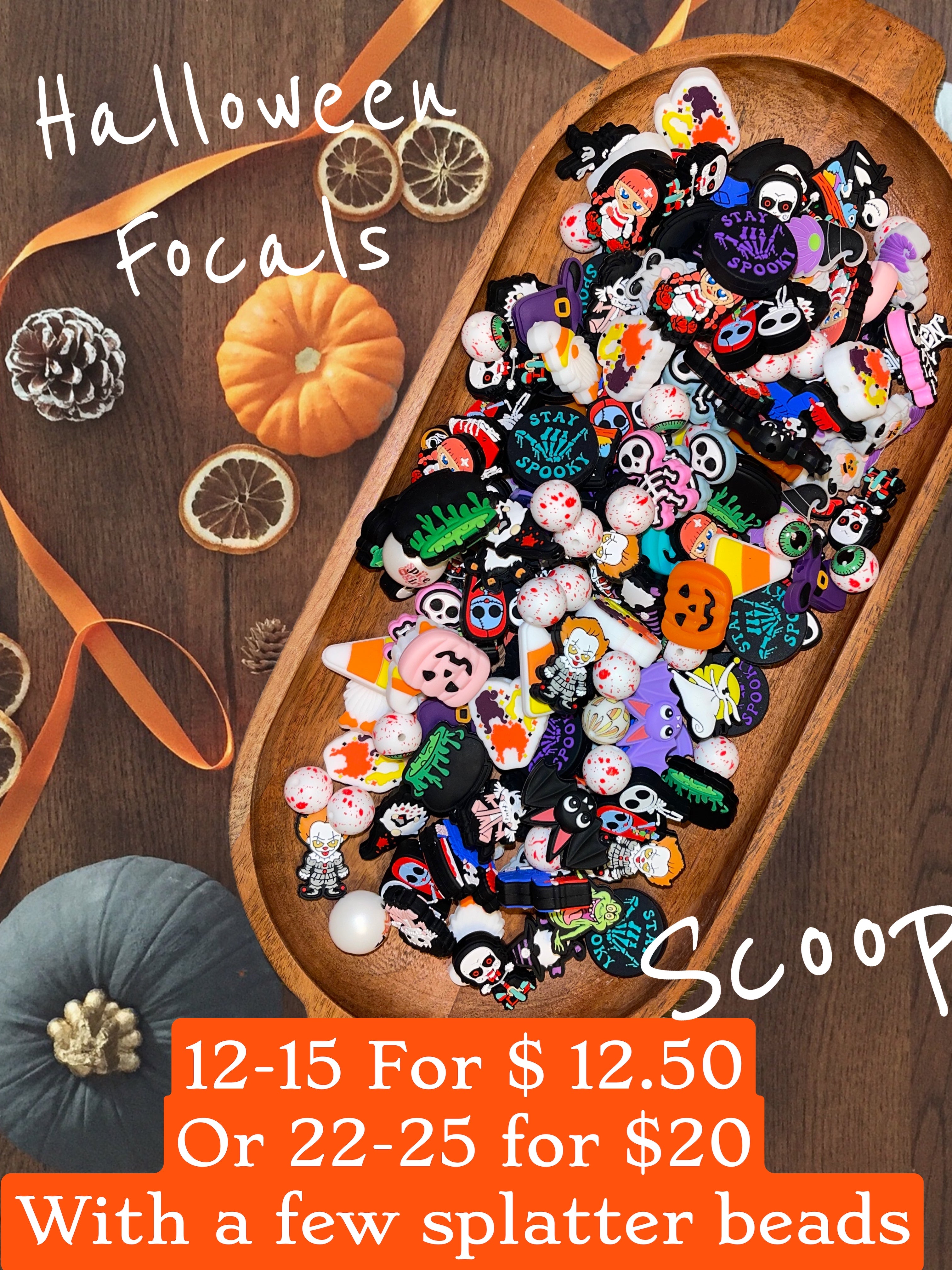 HALLOWEEN FOCAL SCOOP SALE!