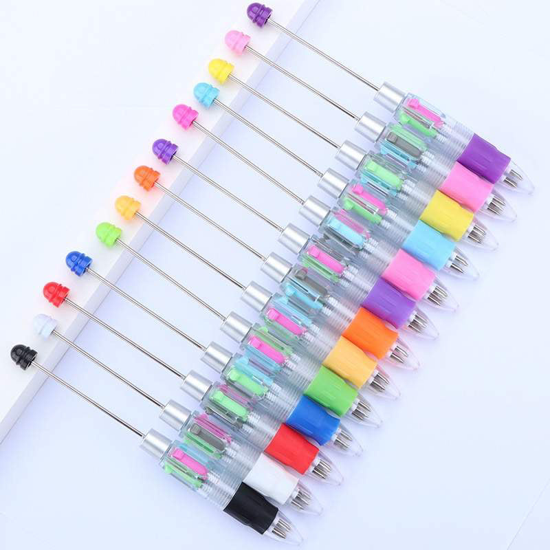 Multicolor Pastic Beadable Pens