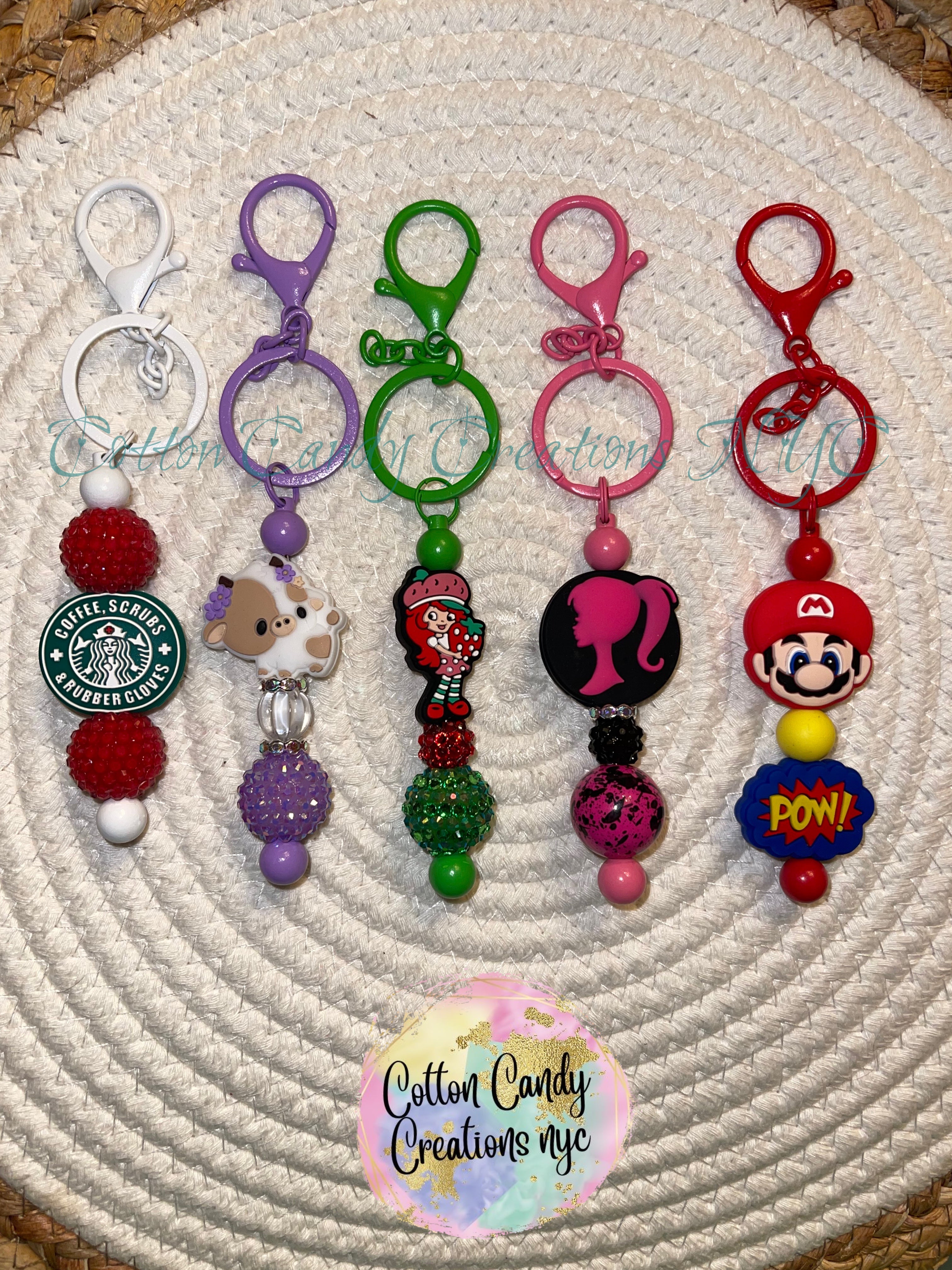 Beadable Keychain Bar