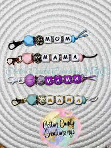 MAMA/MOM keychain